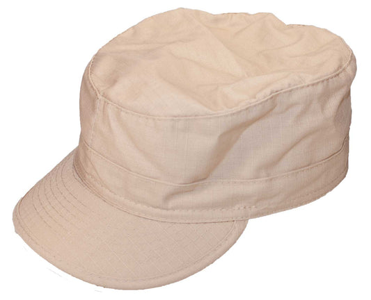 US BDU Feldmütze, Rip Stop, Farbe khaki