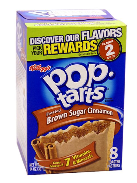 Kelloggs Pop Tarts Frosted Brown Sugar Cinnamon