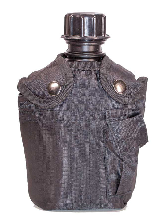 Feldflasche mit Nylonbezug, verschiedene Farben, 1 Liter