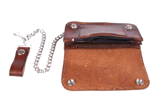 Biker,Trucker Wallet, Geldbörse "Rebel", U.S.A. Rindsleder