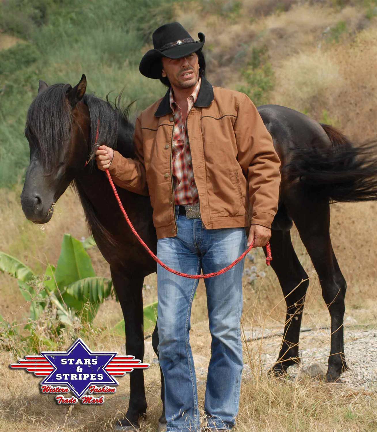 Canvasjacke Westernjacke Outdoorjacke Reitjacke