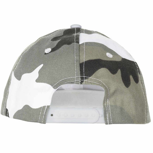 Basecap Kappe Mütze Camouflage Urban mit Schild