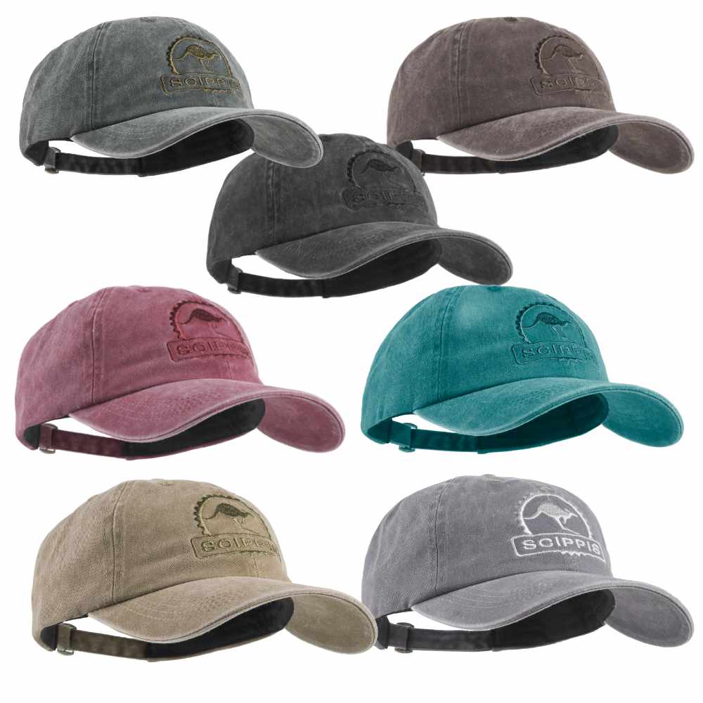 SCIPPIS Canvas Cap, Baseball Cap, Mütze, Kappe