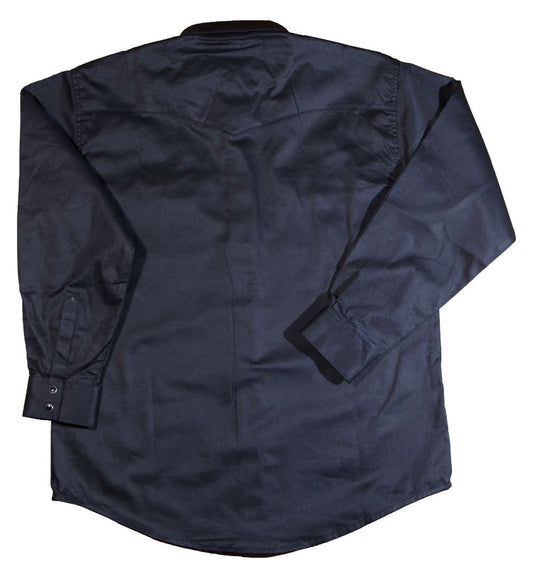 Westernhemd Herrenhemd Westernstyle , schwarz
