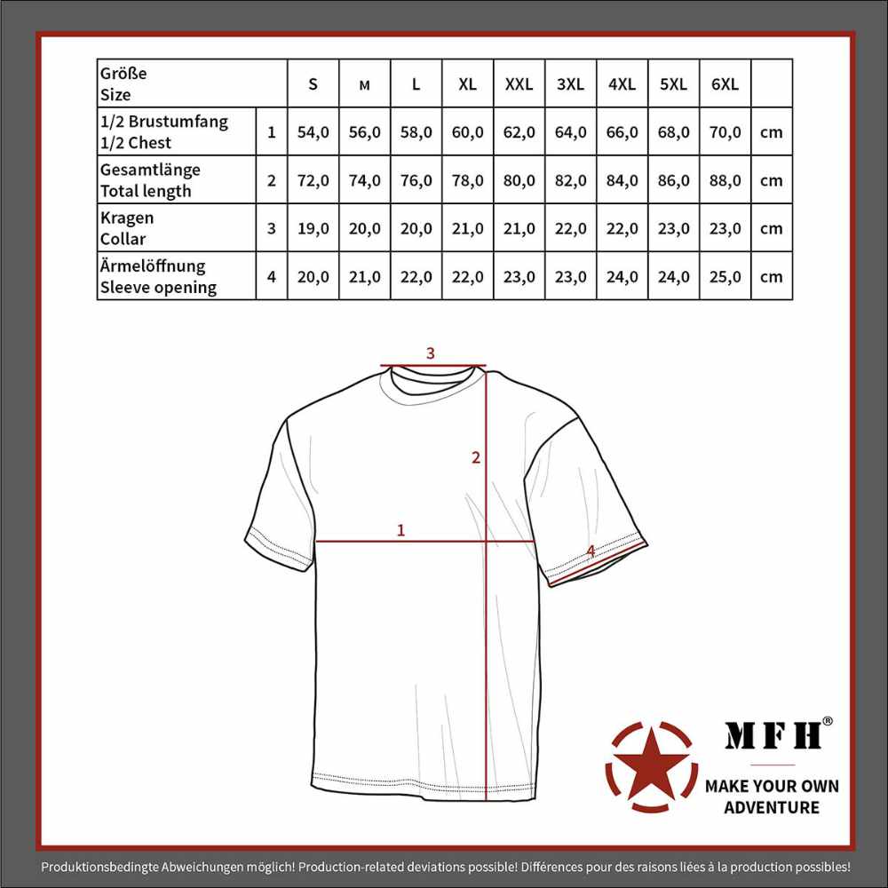 US T-Shirt, halbarm, hunter-braun, 170 g/m²