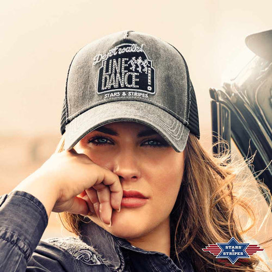 Western Trucker Cap LINE DANCE, Baseball Cap Kappe Mütze