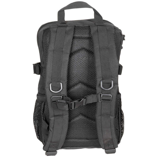 US Rucksack, Assault, "Youngster", schwarz - 23 x 37 x 22 cm