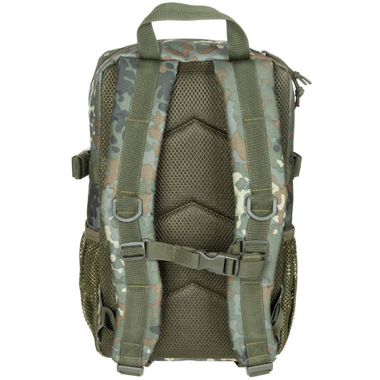 US Rucksack, Assault, "Youngster", flecktarn - 23 x 37 x 22 cm