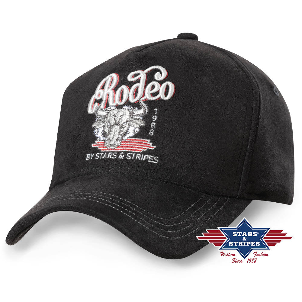 Western Trucker Cap TC RODEO, Baseball Cap Kappe - schwarz