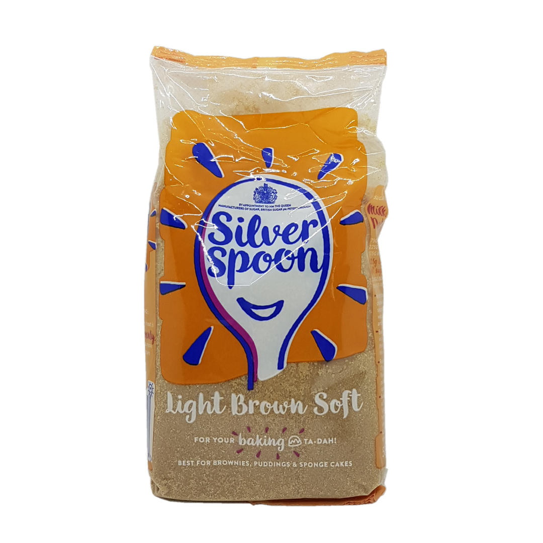 Silver Spoon Light Brown Soft Sugar, 500g