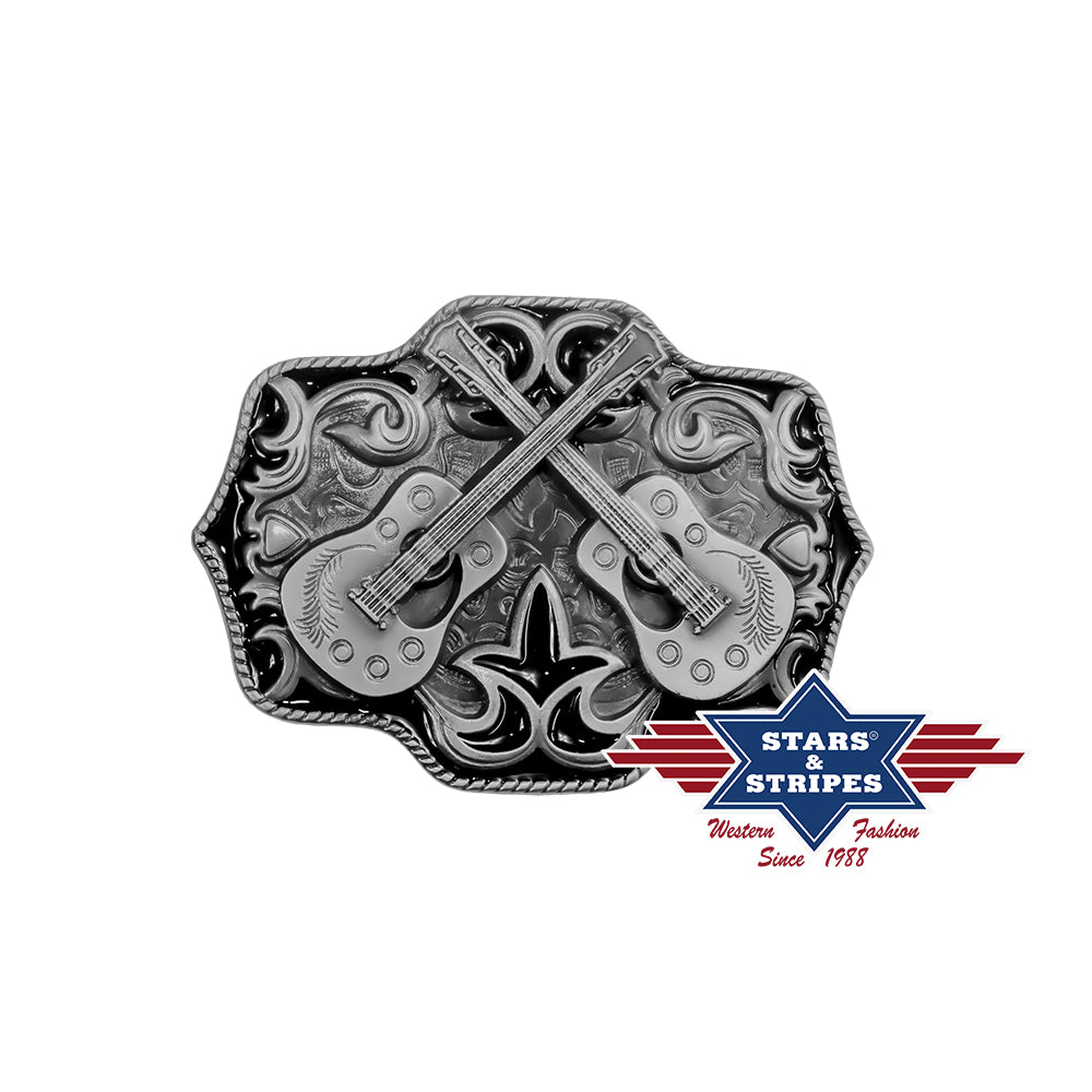 Gürtelschnalle, Buckle Motiv - Country Music