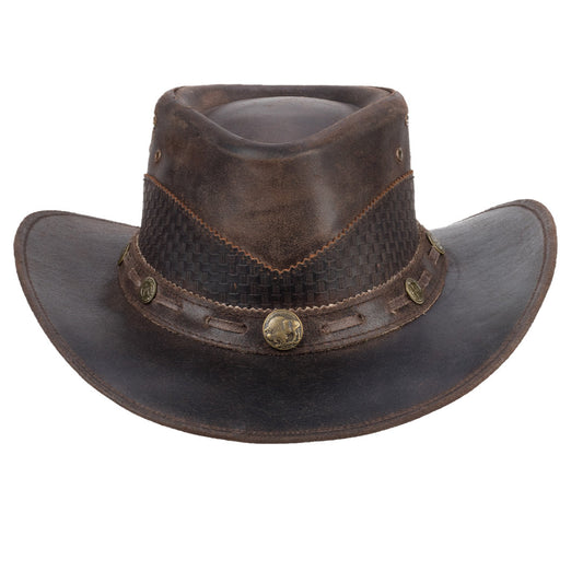 Lederhut "Lyndon" - Westernflair mit besonderen Details