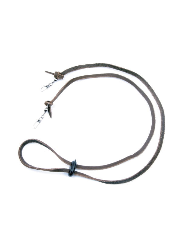 Kinnband Kinnriemen mit Metallhaken verstellbar für Lederhut von Scippis