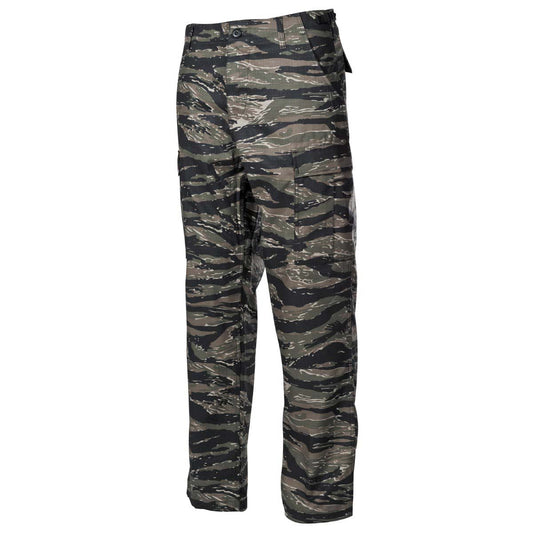 US Kampfhose BDU, Rip Stop, tiger stripe