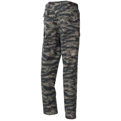 US Kampfhose BDU, Rip Stop, tiger stripe