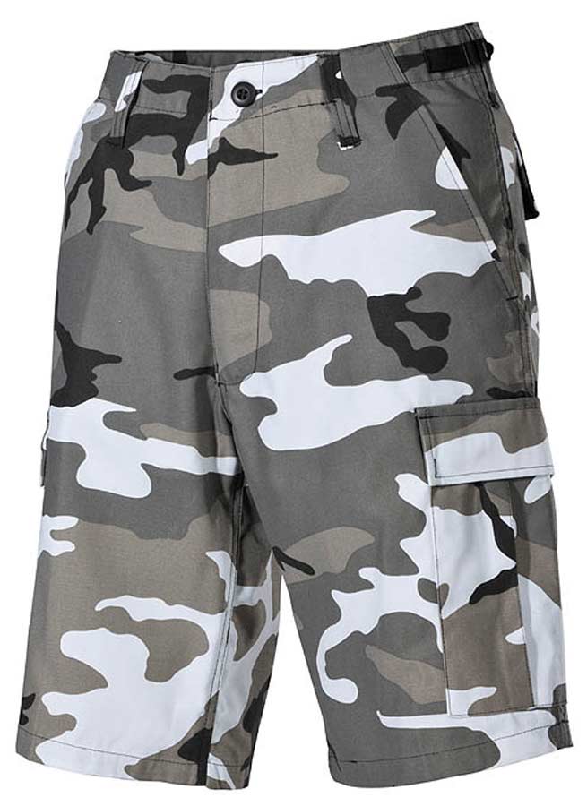 US BDU Bermuda, Hose, urban mit Seitentaschen