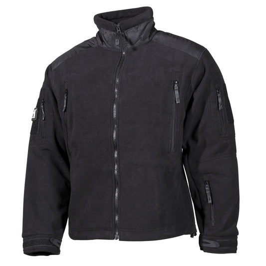 Fleece-Jacke, "Heavy-Strike", schwarz