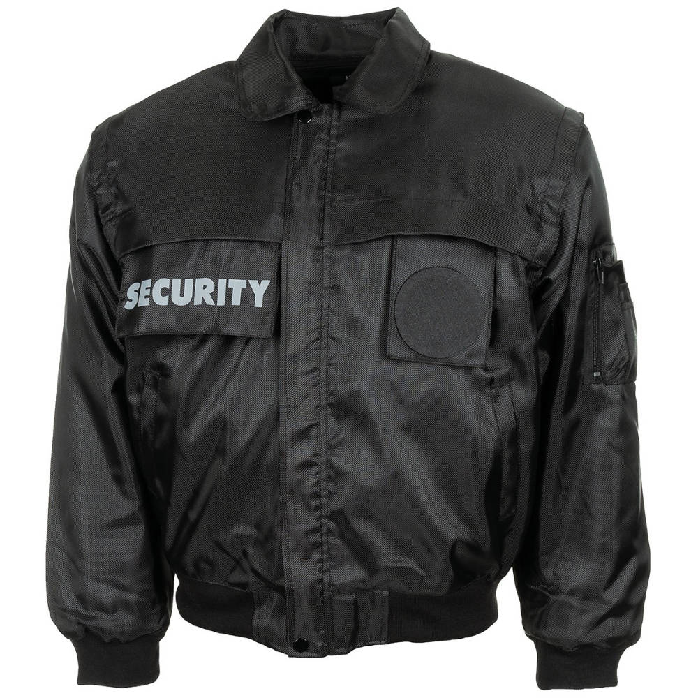 Vielseitige Security Funktionsjacke mit abnehmbaren Ärmeln
