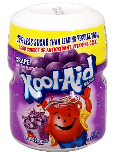 Kool Aid Barrel Grape