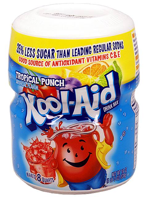 Kool Aid Barrel Tropical Punch