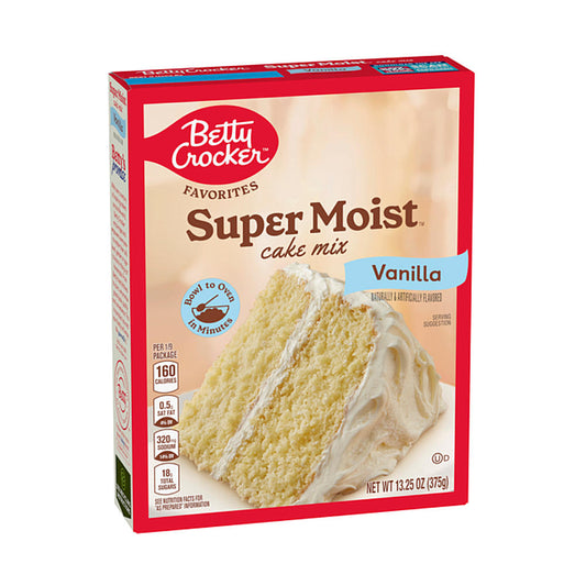 Betty Crocker,  Vanilla, Backmischung