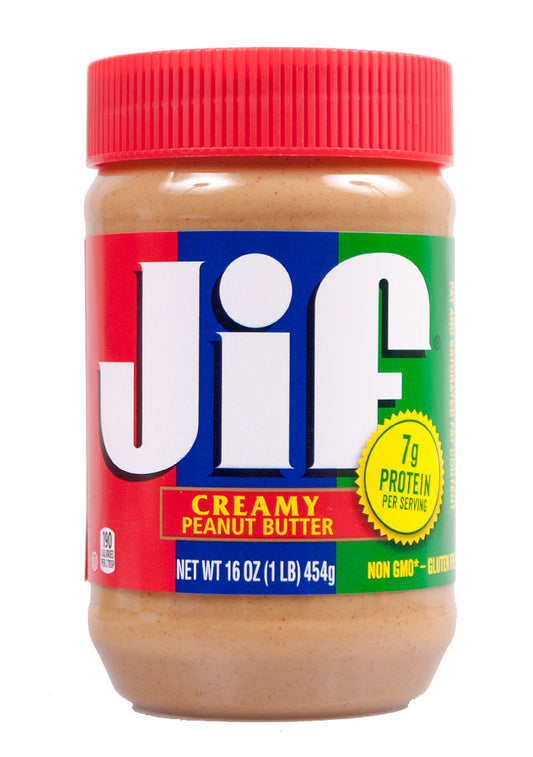 Jif Creamy Peanut Butter cremige Erdnussbutter USA 454g