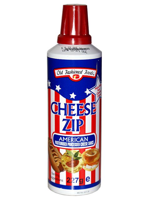 American Cheese Zip, Sprühkäse