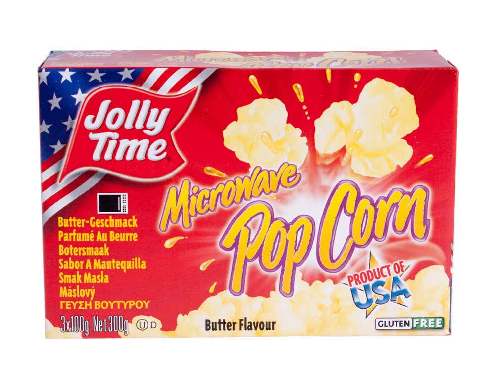 Jolly Time Mikrowellen Popcorn mit Butterflavor