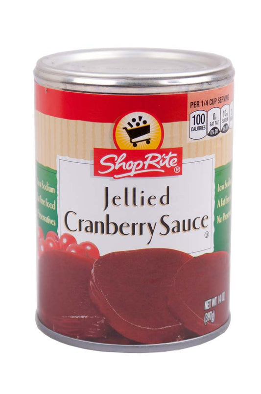 Shop Rite Jellied Cranberry Sauce, 397g