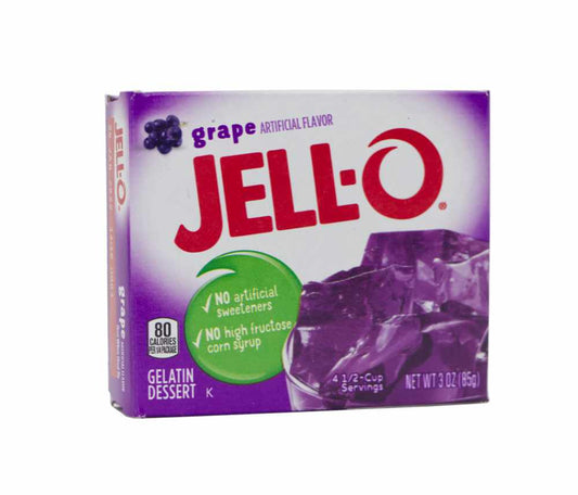 Jell-O Gelatin Dessert Grape, Wackelpudding USA