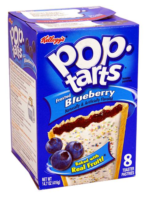 Kelloggs Pop Tarts FROSTED Blueberry