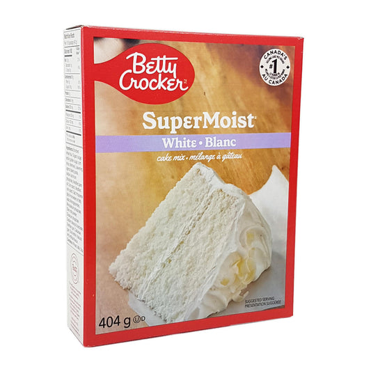 Betty Crocker White Cake Backmischung aus den USA