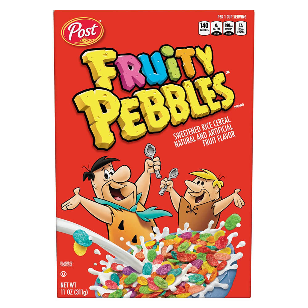 Post Fruity Pebbles Frühstücks-Cerealien
