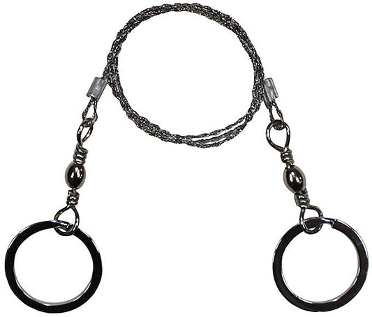 Draht-Säge, mit Ringen, extra stabile Ausführung