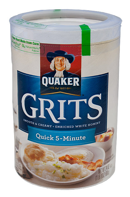 Quaker Grits, traditioneller Maisgries aus den USA, 680g