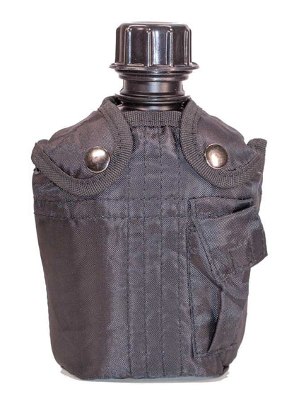 Feldflasche mit Nylonbezug, verschiedene Farben, 1 Liter