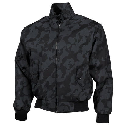 Jacke,"English Style" mit Strickbündchen u. Karofutter