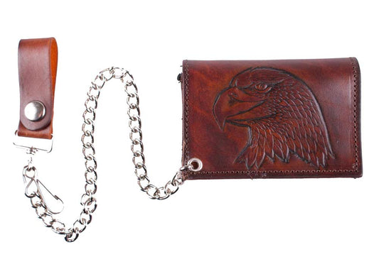 Biker,Trucker Wallet, Geldbörse "Eagle", U.S.A. Rindsleder