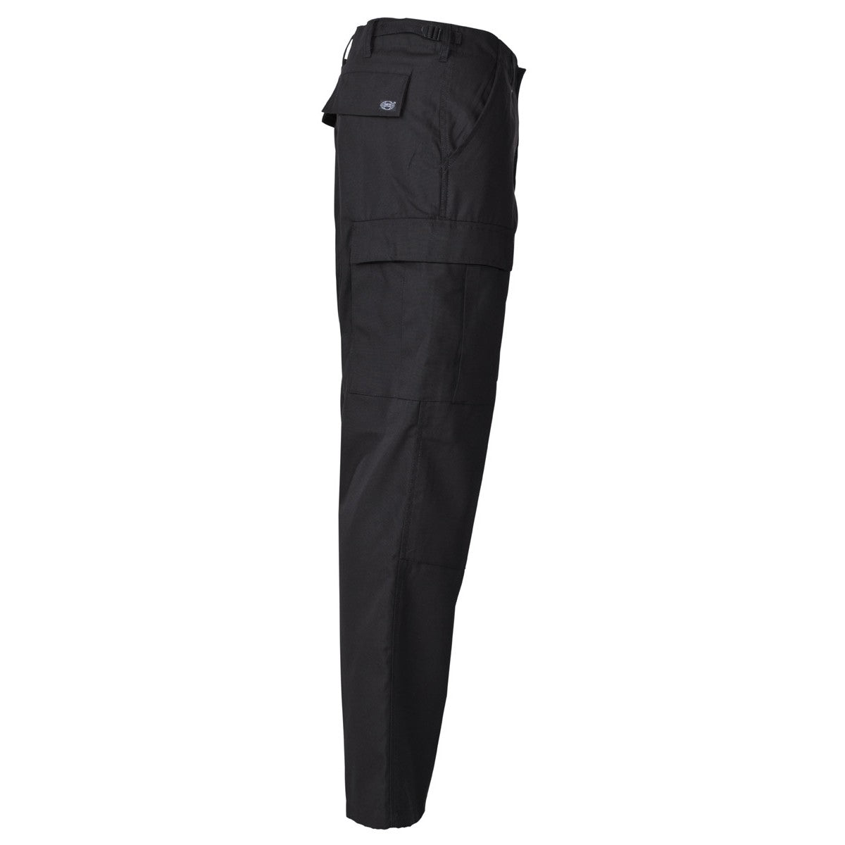 Schwarze Kampfhose / Security mit doppelten Knien, Hintern