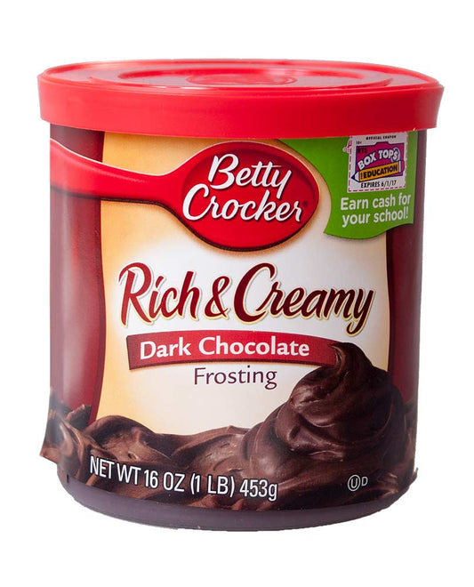 Betty Crocker Rich & Creamy Dark Chocolate Frosting