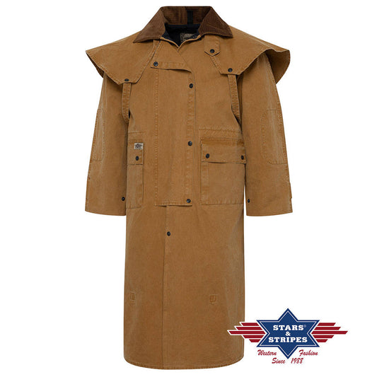Staubmantel Duster Reitermantel -Goldfield- ungeölt v. Stars&Stripes