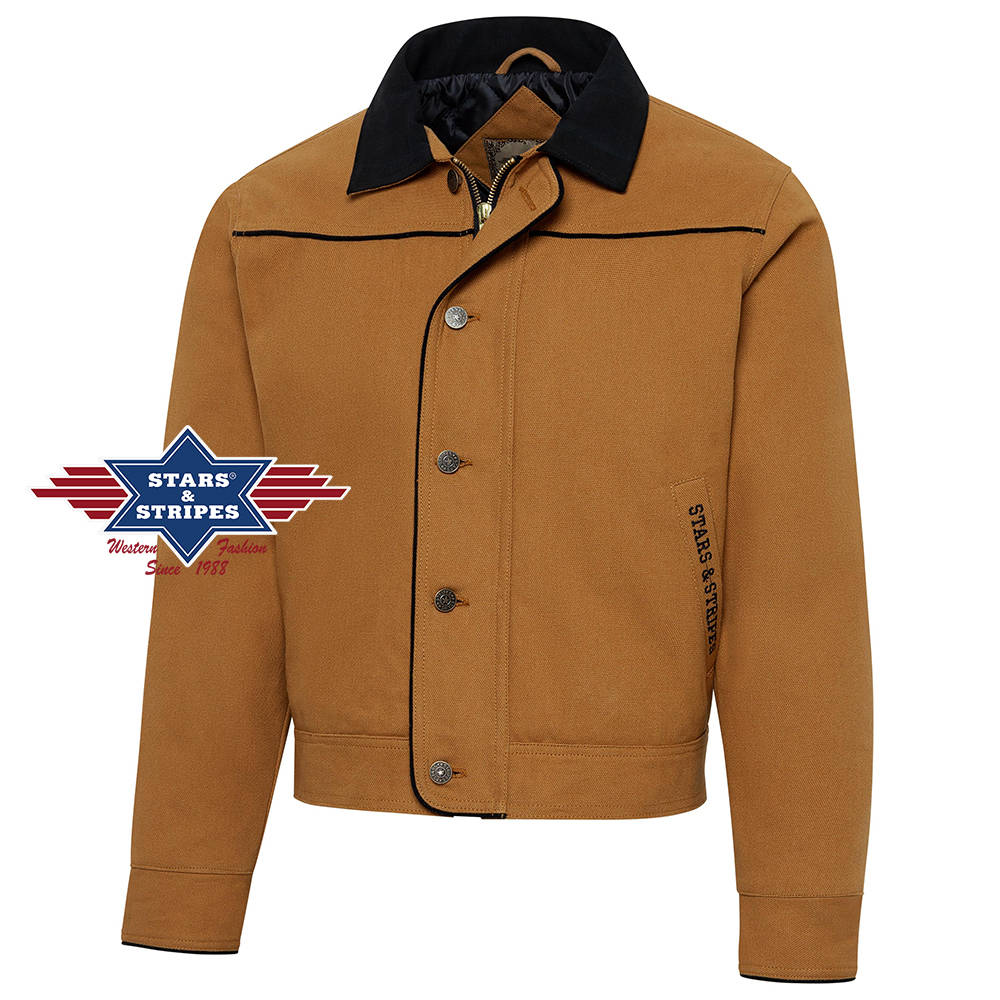 Canvasjacke Westernjacke Outdoorjacke Reitjacke