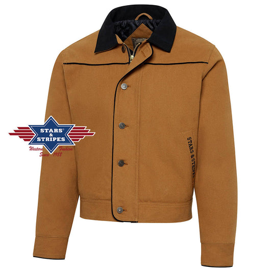 Canvasjacke Westernjacke Outdoorjacke Reitjacke
