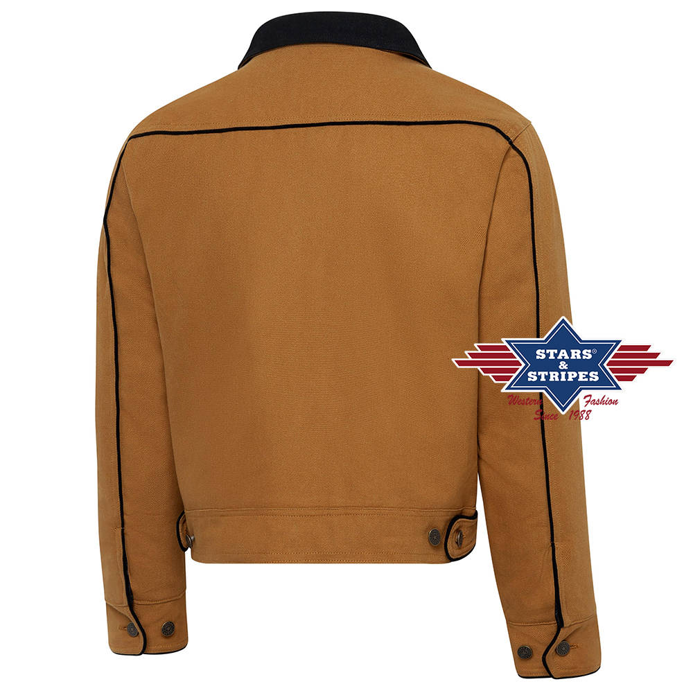 Canvasjacke Westernjacke Outdoorjacke Reitjacke