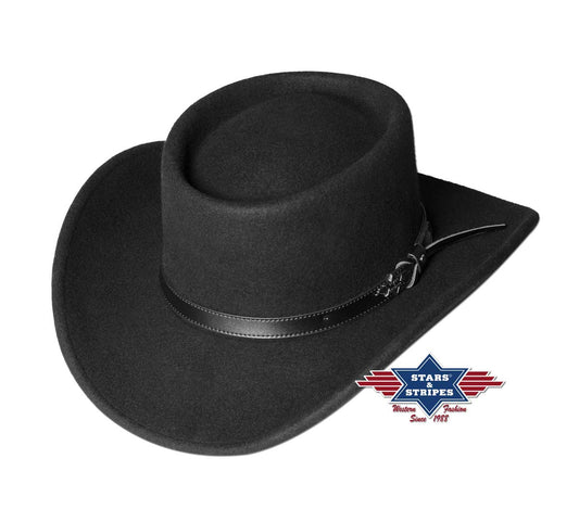 Cowboyhut Filzhut Western Wollfilz Hut -Bad Beat-
