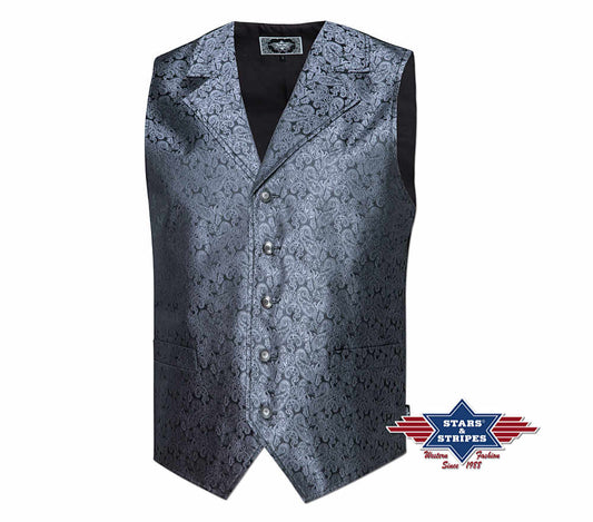 Old Style Weste Jacquardweste - Clay