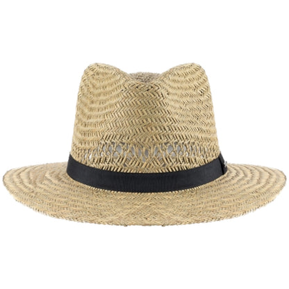 Scippis Strohhut Damen Herren Sommerhut Sonnenschutz Gartenhut Barrow + Hutband