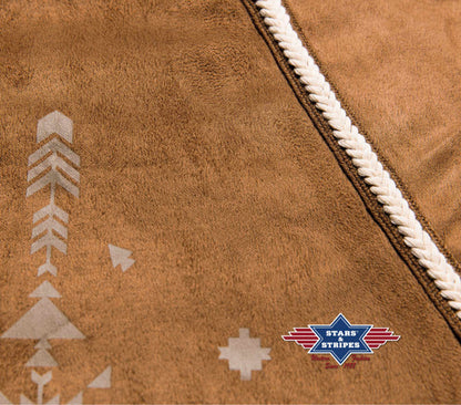 Fransentop TALA in Wildlederoptik