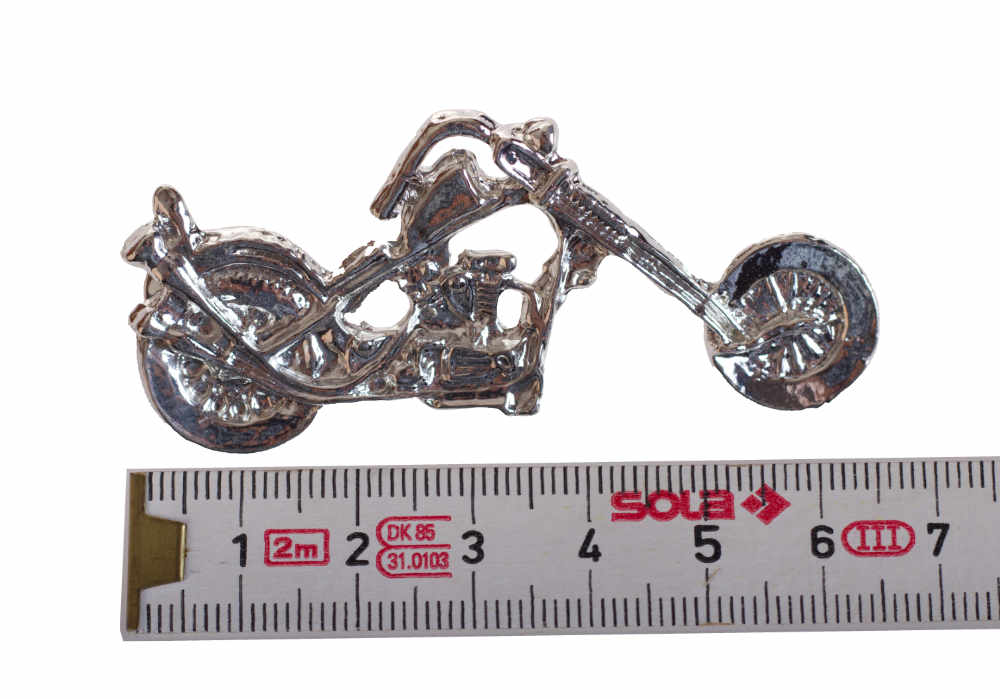 Chopper Biker Anstecker Pin 6,5 x 3 cm