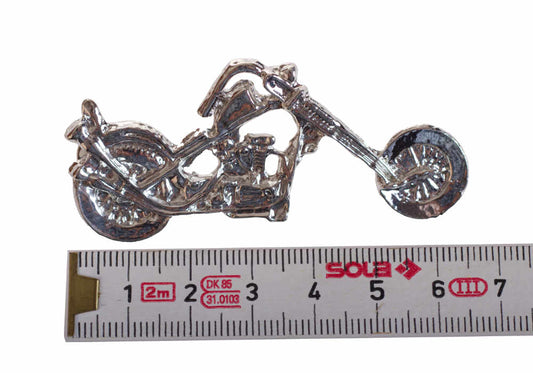 Chopper Biker Anstecker Pin 6,5 x 3 cm